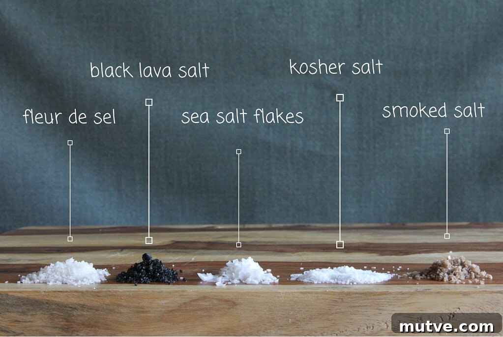 Kosher Salt Explained: How It Differs from Table Salt 2 kosher, table, sea, smoked and black salt