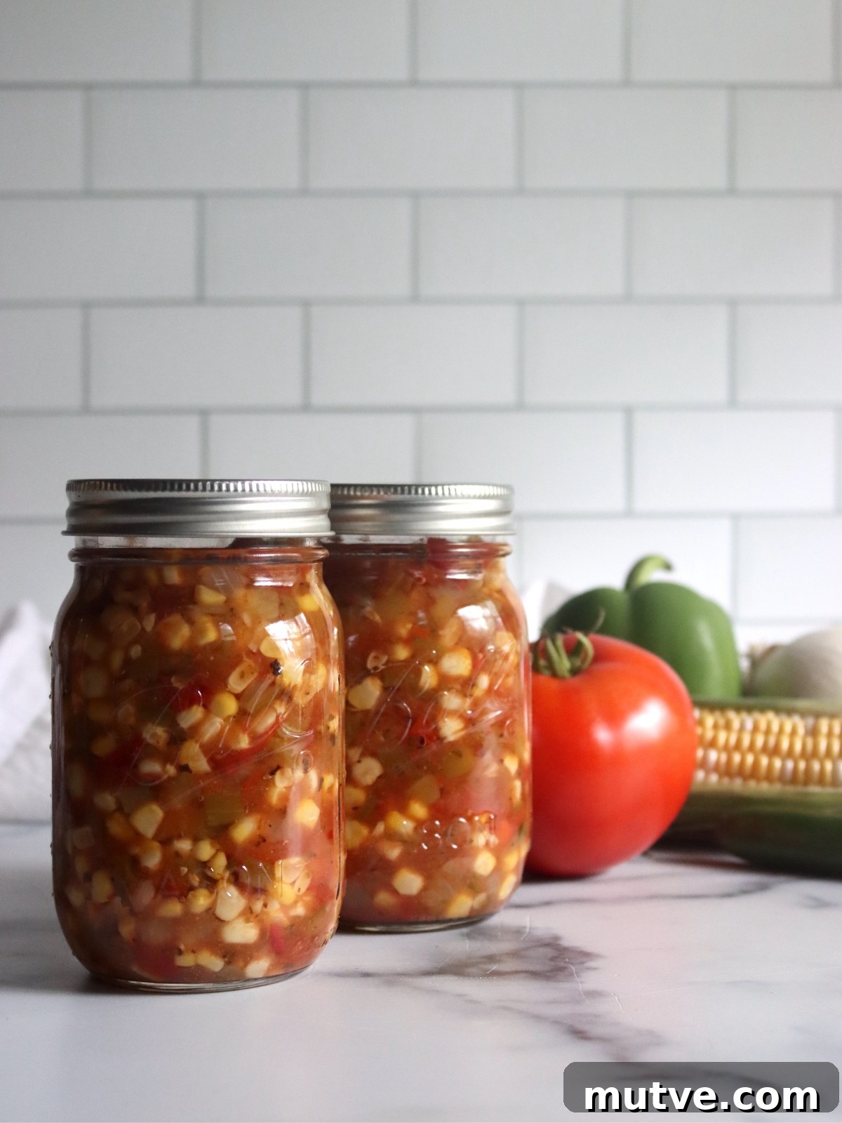 Canning Southwest Corn Salsa