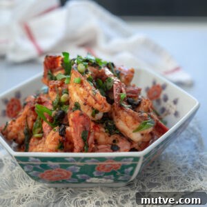 Quick Chili Garlic Shrimp with Chili Crisp Recipe 9 This chili garlic shrimp is made with chili crisp
