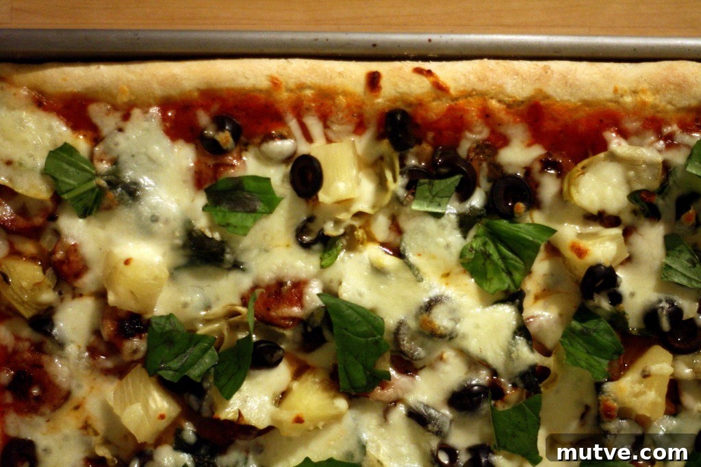 finished pizza
