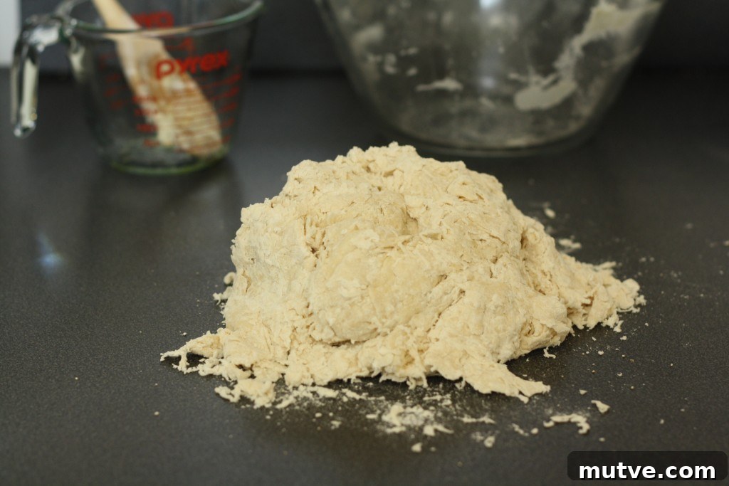kneading dough