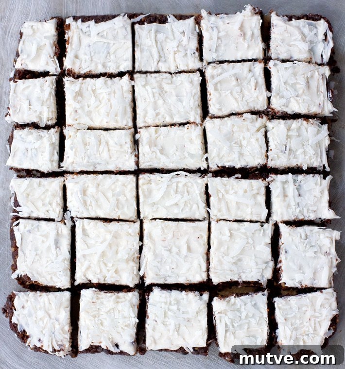 Chocolate Coconut Brownies
