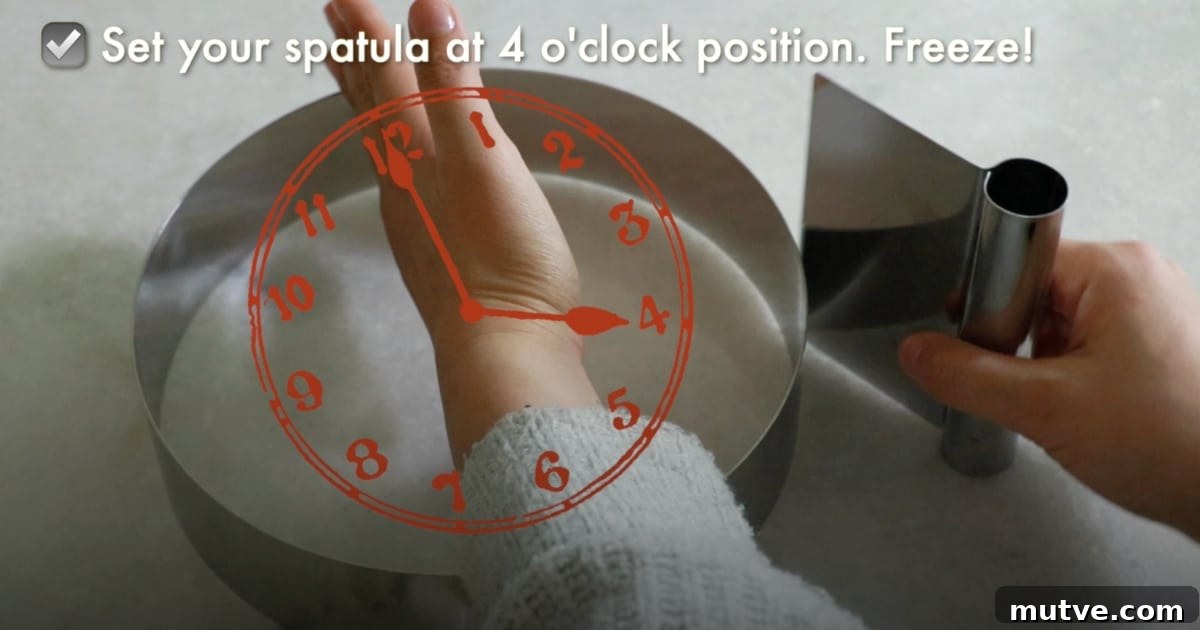 How to Frost a Cake: Step-by-Step for Smooth Icing 16 how to hold a dough scraper to frost a cake