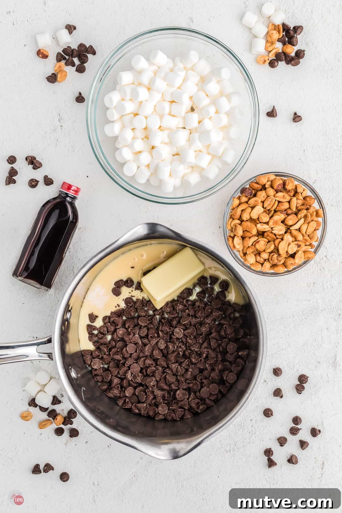 pot of butter and chocolate