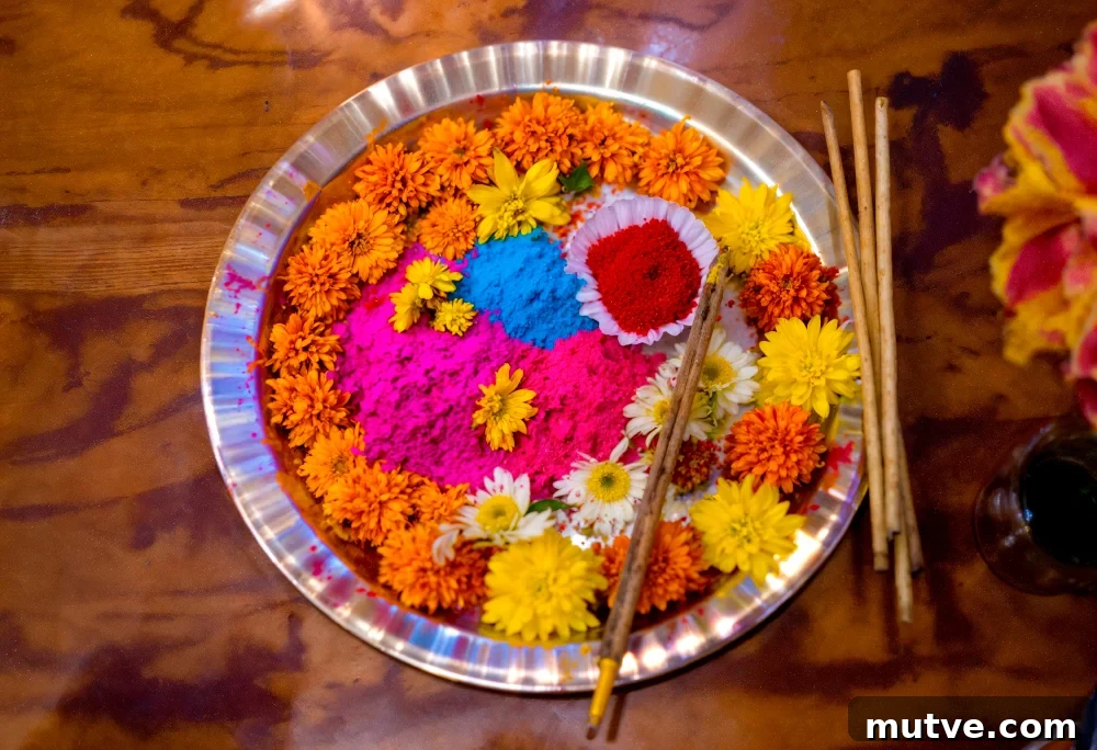 Ganesh Chaturthi Decoration Ideas for 2025 3 Preparations holi festival colors