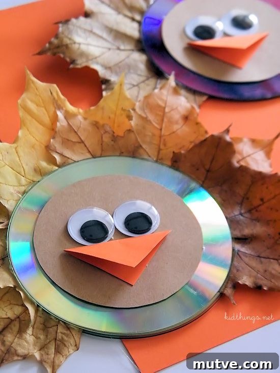 20 Creative Fall Crafts Kids Will Love 3 turkey-leaf