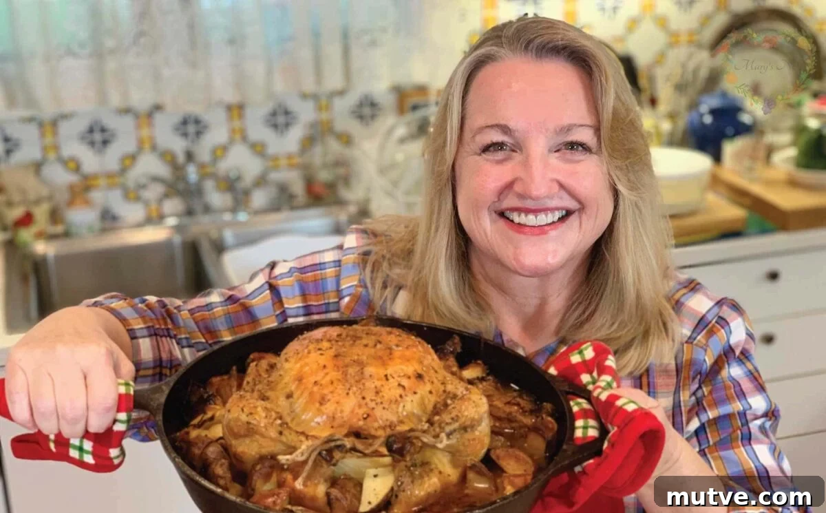 Marys Nest StartStart With A Roast Chicken In Cast Iron Recipe