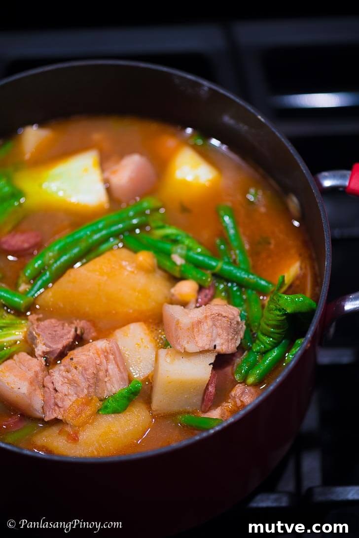 Authentic Filipino Pork Pochero Stew Recipe 4 panlasang pinoy pork pochero
