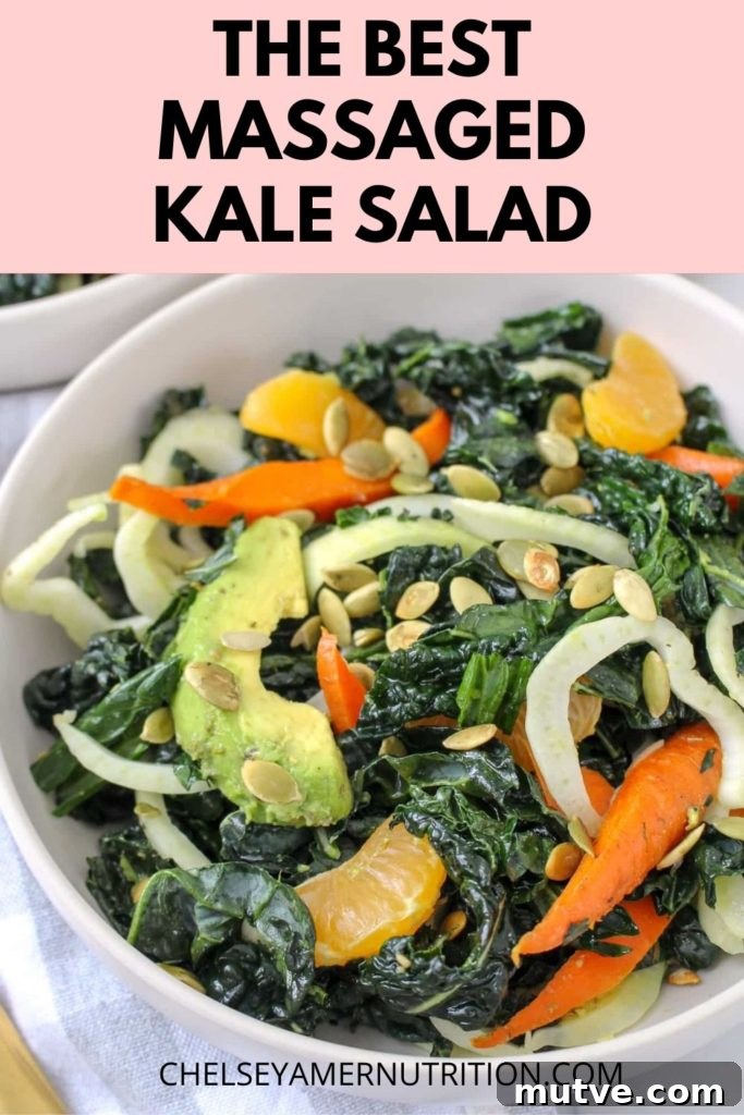 Massaged Kale Salad with Avocado and Citrus