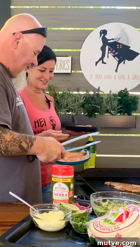 adding fish to griddle