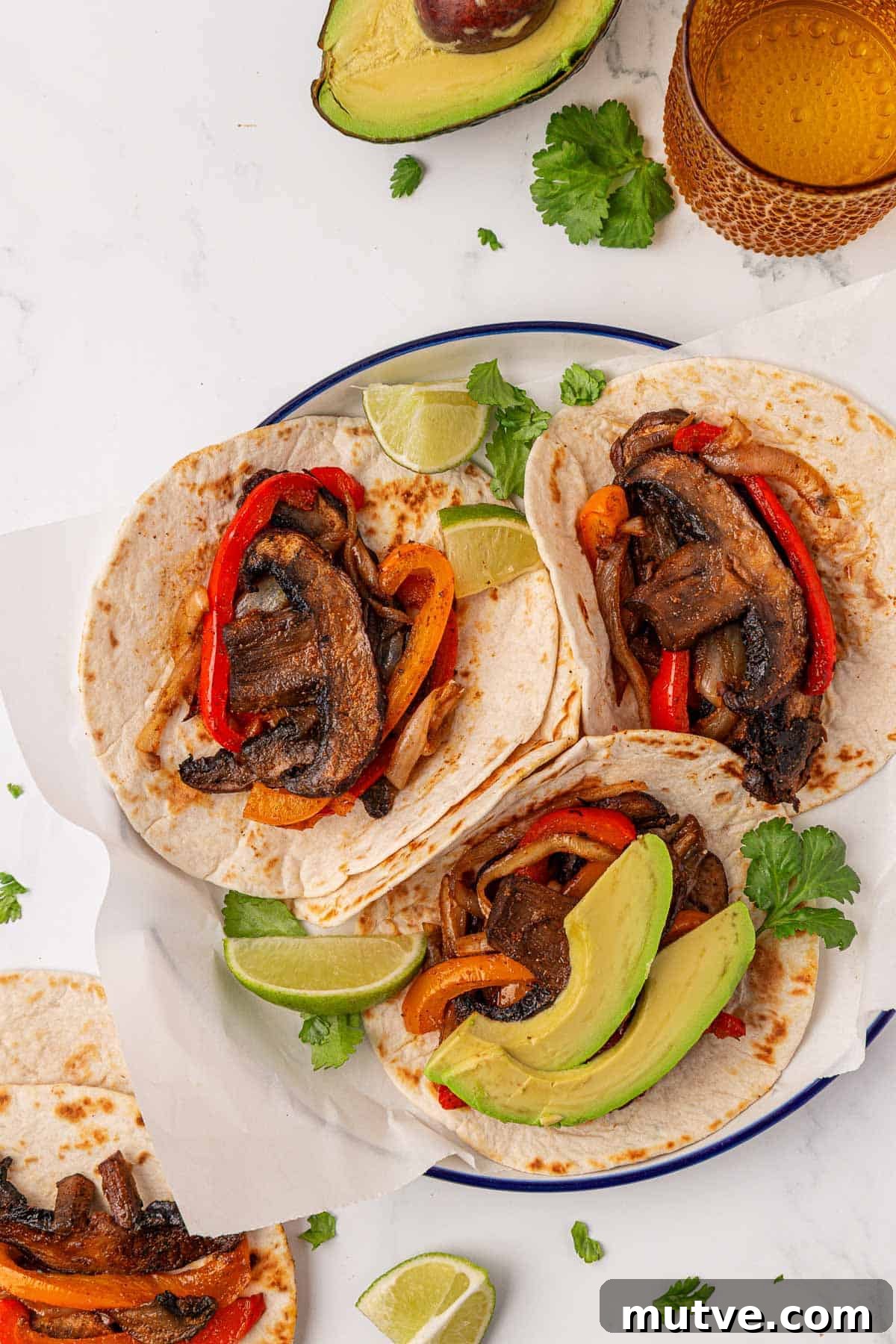 How to Make Portobello Mushroom Fajitas with Peppers and Onions 16 portobello mushroom fajitas