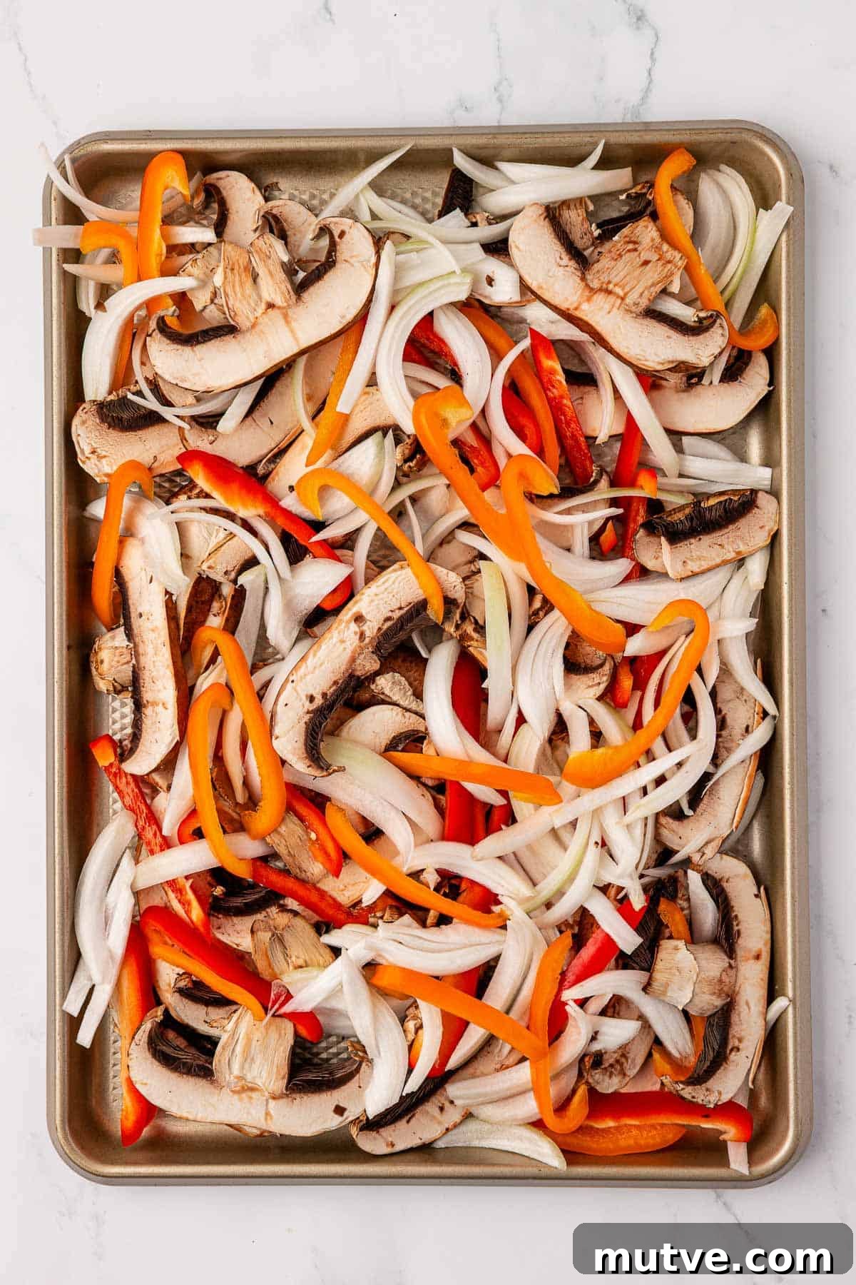 How to Make Portobello Mushroom Fajitas with Peppers and Onions 6 portobello mushroom fajita veggies