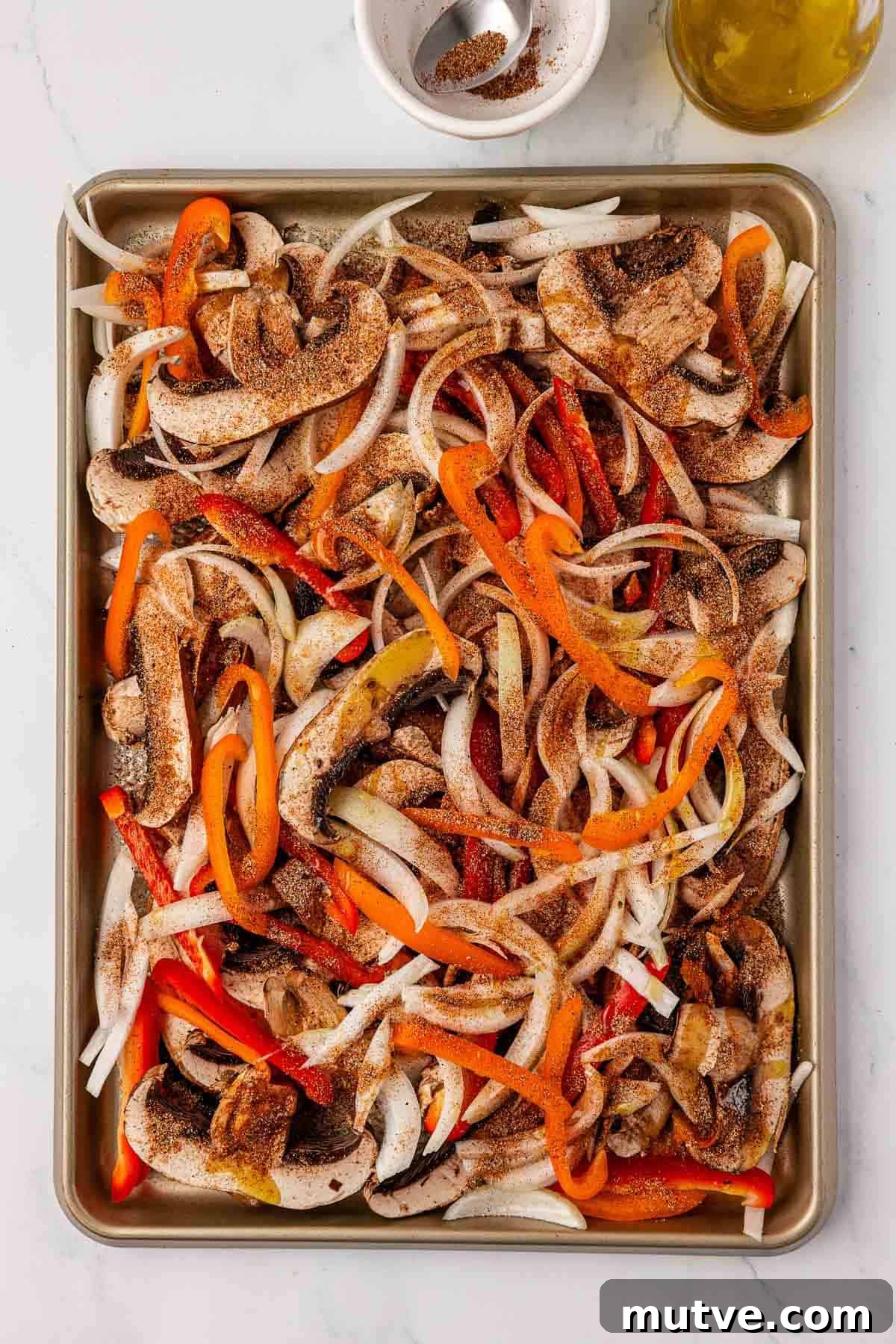 How to Make Portobello Mushroom Fajitas with Peppers and Onions 9 portobello mushroom fajita veggies
