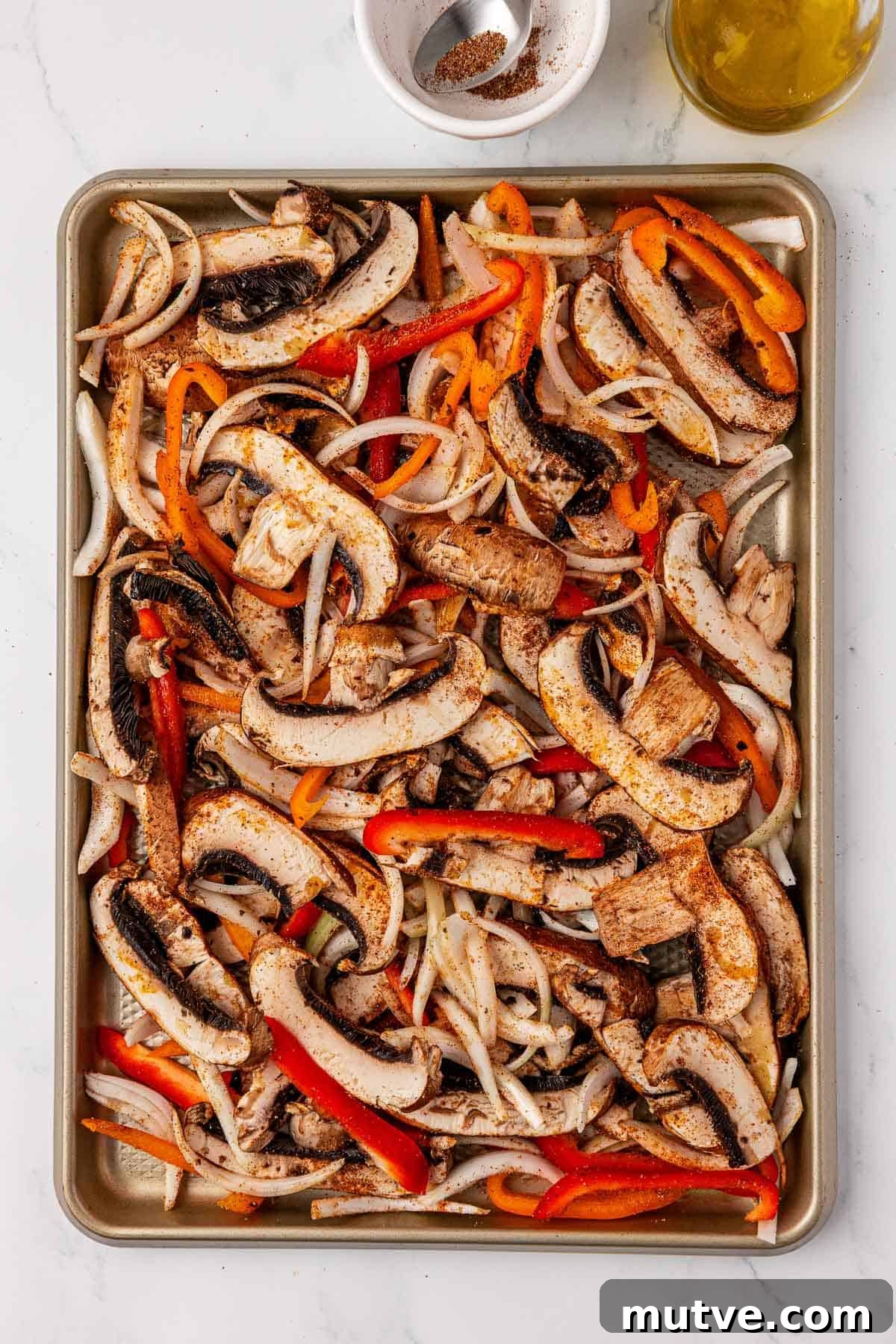 How to Make Portobello Mushroom Fajitas with Peppers and Onions 10 portobello mushroom fajita veggies