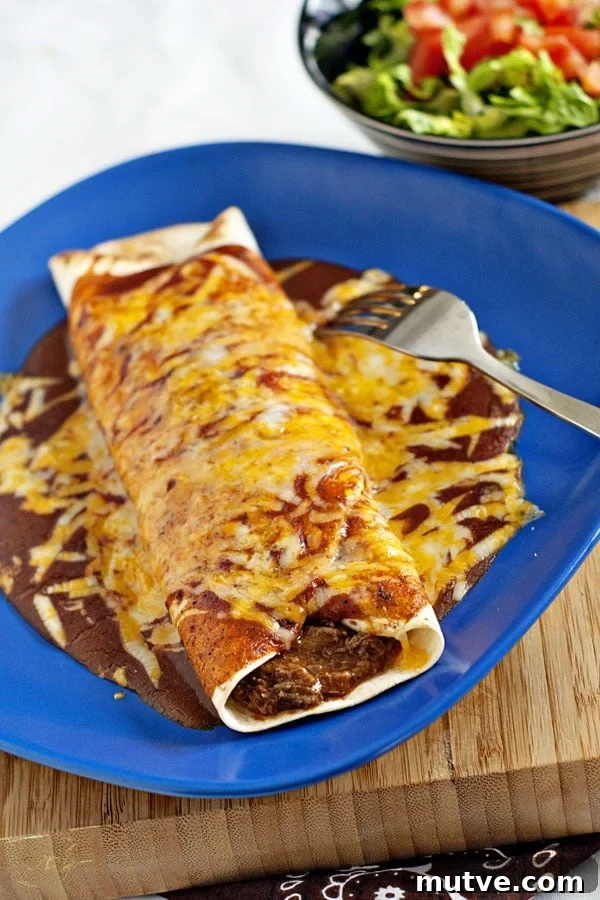 Authentic Chile Colorado Burrito Recipe 2 Chile Colorado Burritos | heatherlikesfood.com