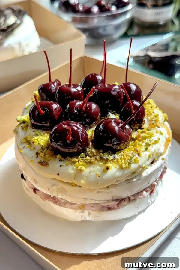 Baked Brie Cake with French Radish Butter Recipe 13 Brie cake layered with whipped cherry brie
