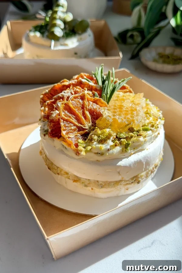 Baked Brie Cake with French Radish Butter Recipe 10 Side view of whipped brie and fig appetizer