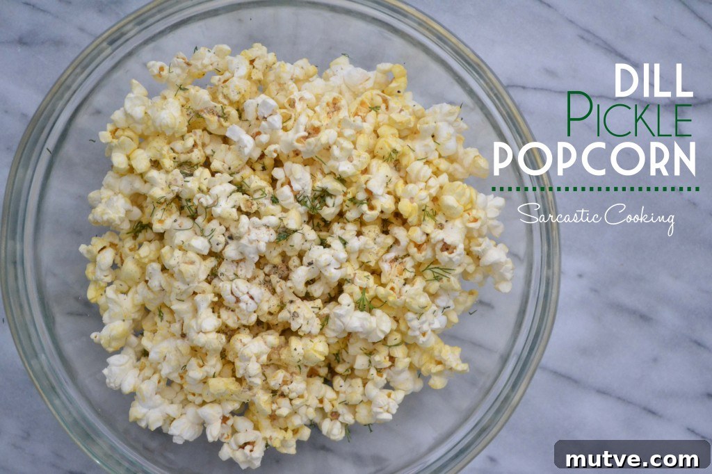 Dill Pickle Popcorn - Sarcastic Cooking img 4802 1