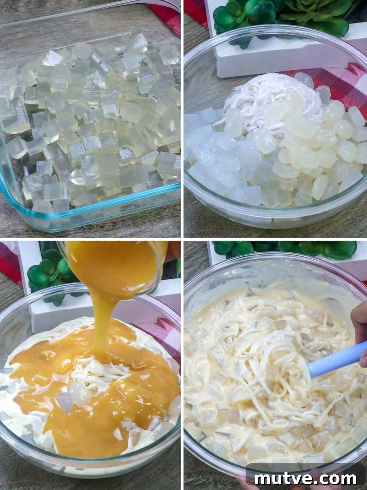 Creamy Buko Salad Recipe: Filipino Young Coconut Dessert 4 how to make white buko salad