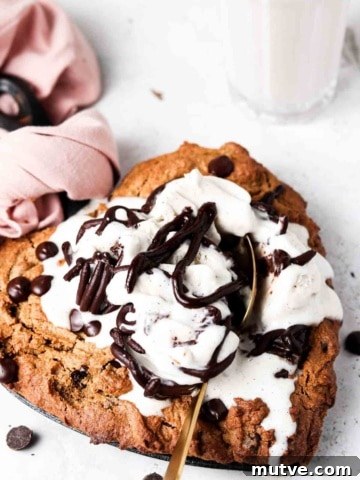 Healthy Mini Skillet Cookie