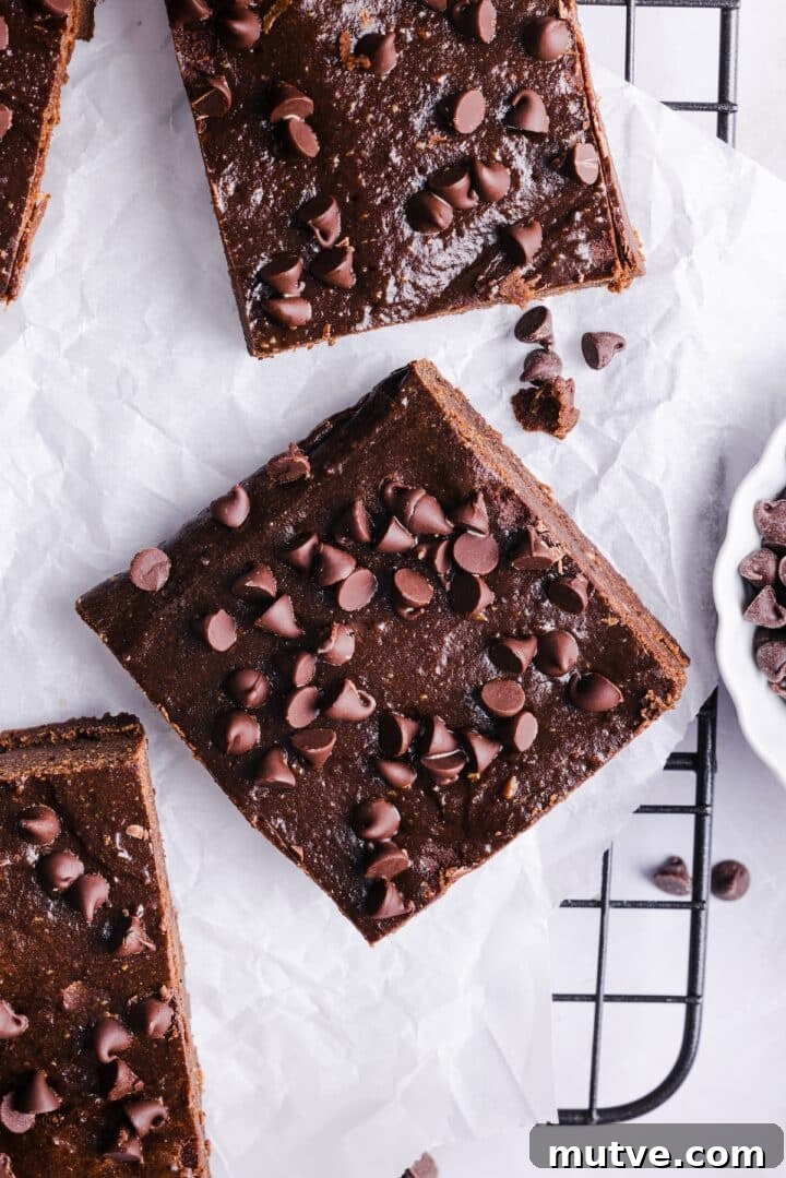 Cottage Cheese Brownies Recipe: Moist, Protein-Packed Treat 7 Cottage cheese brownie square on parchment paper
