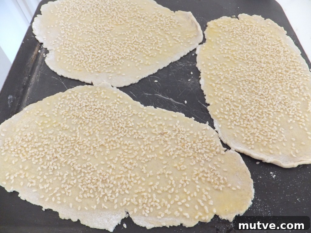 How to Make Crispy Flatbreads at Home 3 Flatbreads ready to bake