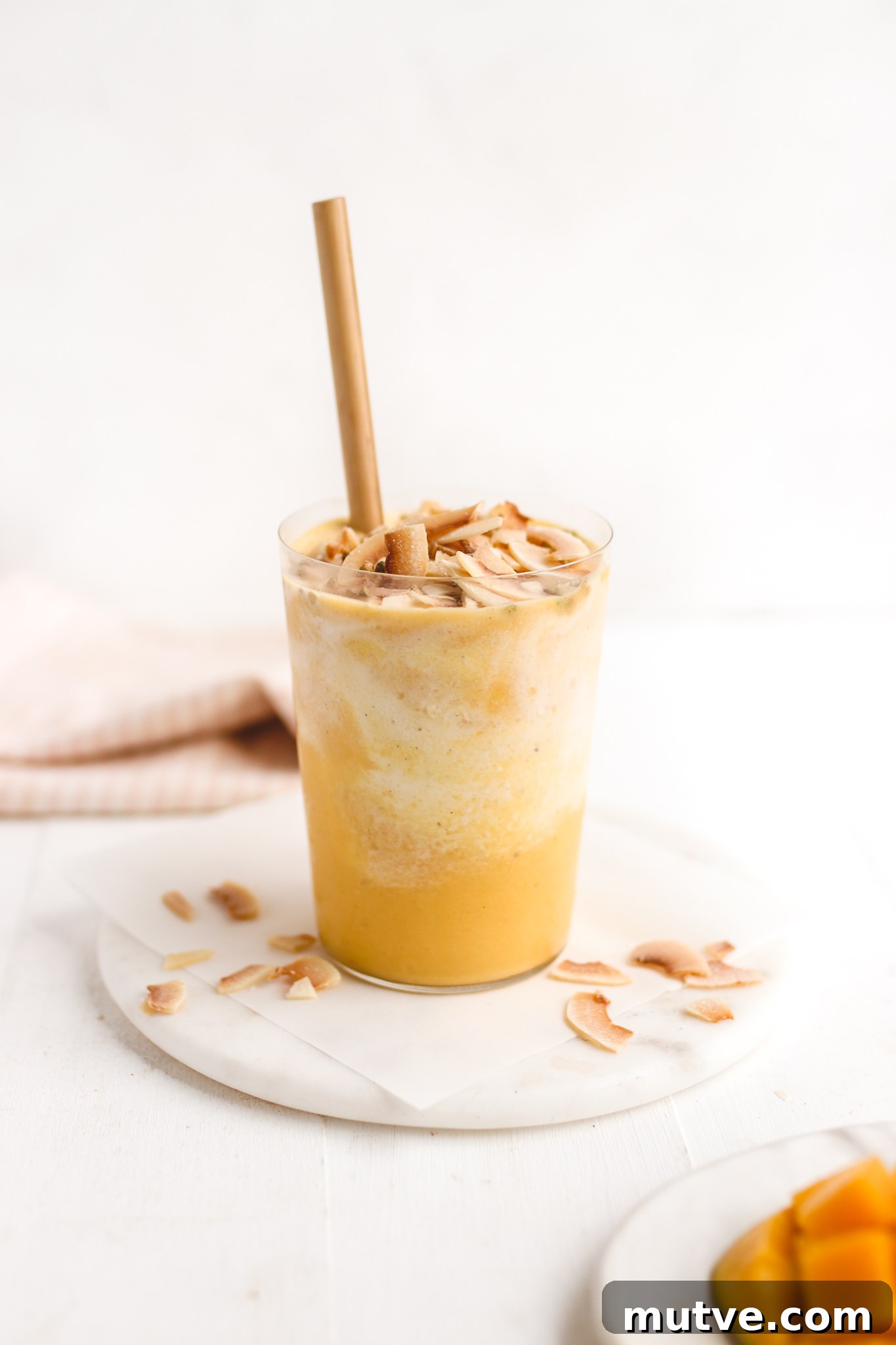 Mango Creamsicle Smoothie Vegan