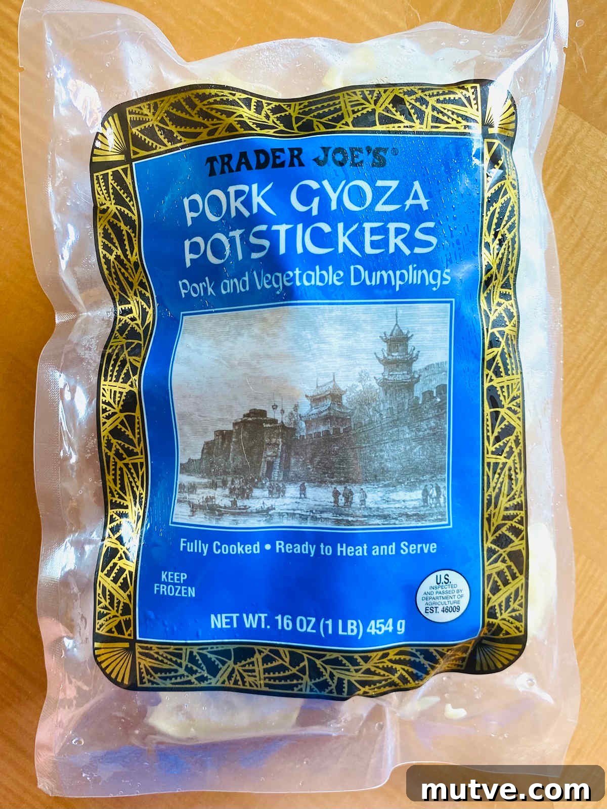 Crispy Air Fryer Frozen Dumplings: Gyoza and Potstickers 3 a bag of trader joe's pork gyoza potstickers