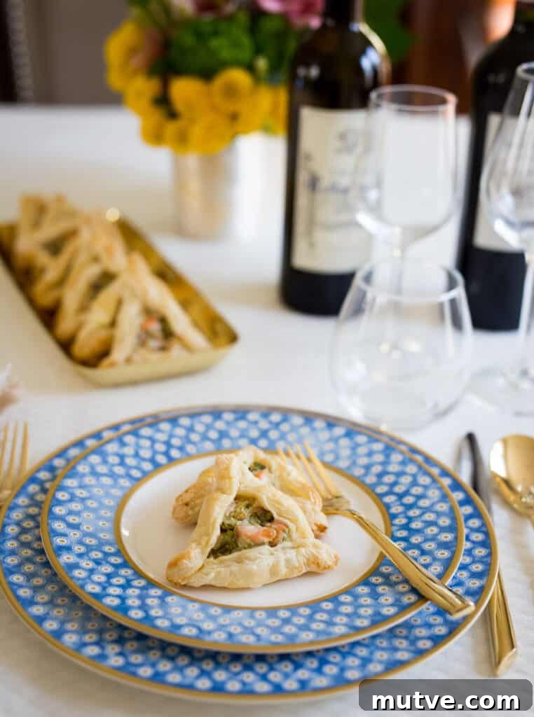 salmon hamentashen on a plate
