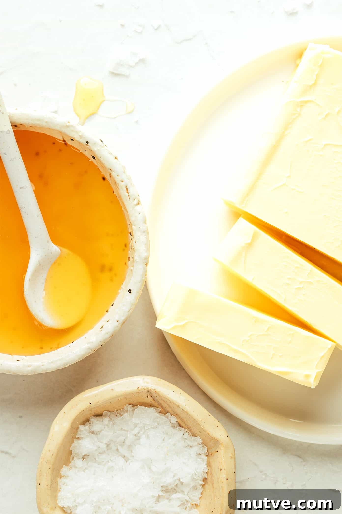 Honey butter on toast