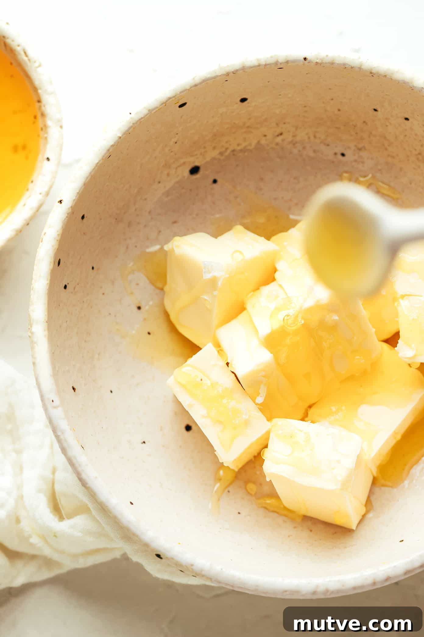 Ingredients for honey butter