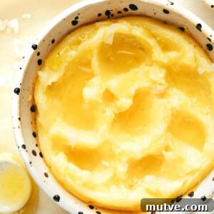 Bowl of whipped honey butter