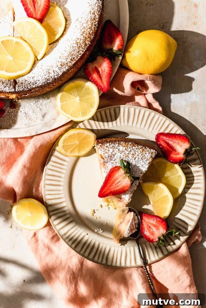 strawberry butter cake