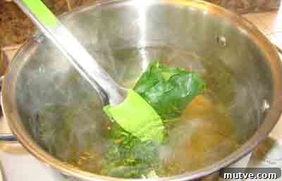 How to Prepare Grape Leaves for Dolmades 11 abelofylla yia ntolmades grape leaves for dolmades dipped in boiling water