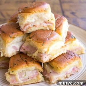 Ham & Turkey Club Sliders