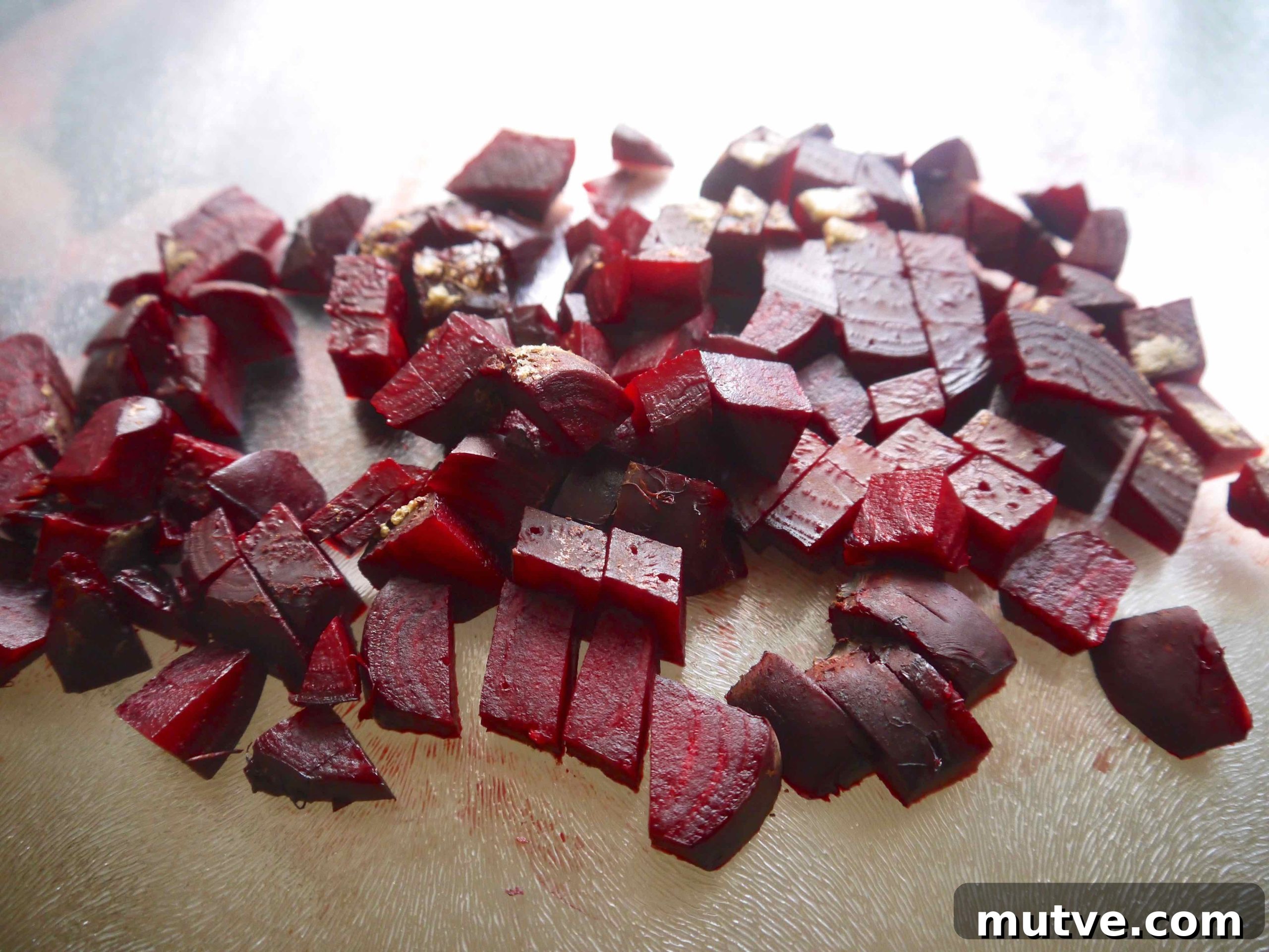 Tuna, Quinoa and Beet Salad Recipe 5 Boiled beets that have been diced.