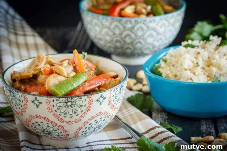 Peanut Chicken Stir Fry
