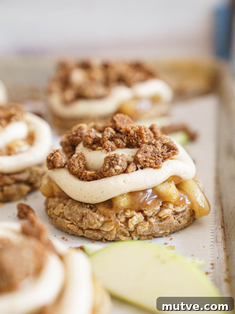 apple crisp cookies