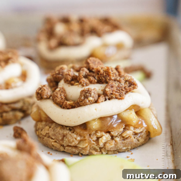 apple crisp cookies